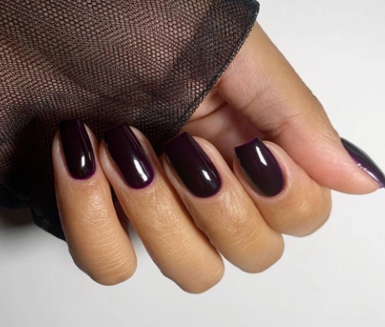 black cherry nail color