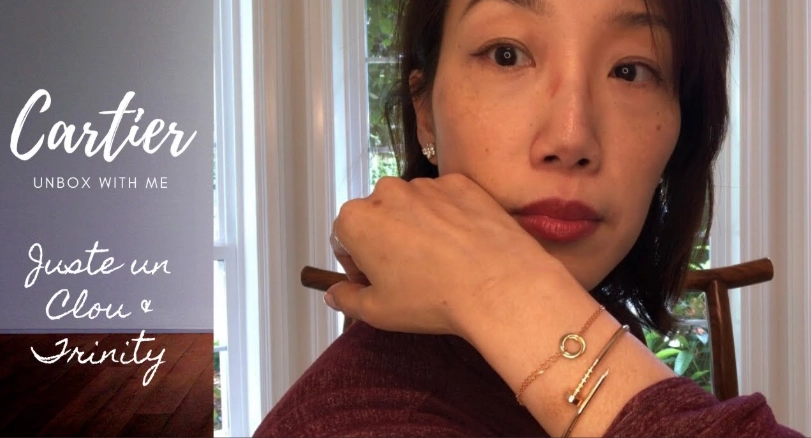 Trinity bracelet on a chain