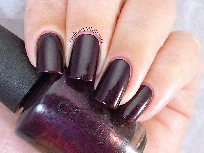 black cherry gel polish