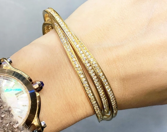 three strand bracelet