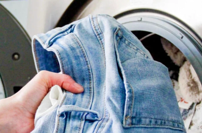 does dryer shrink jeans