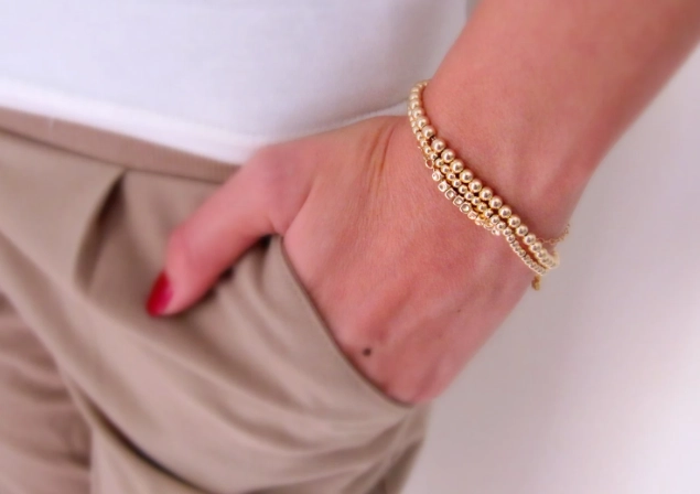 Beginner bracelet stacking