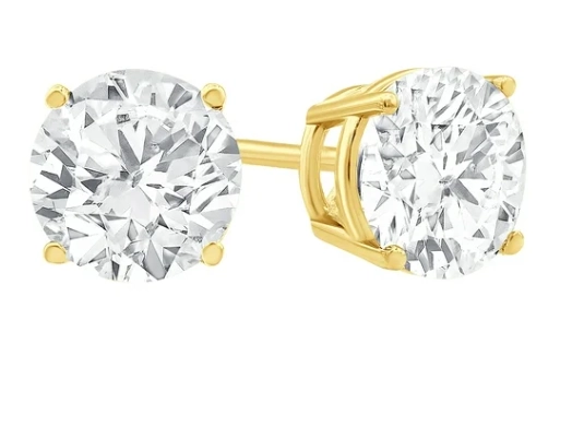 2ct diamond earrings