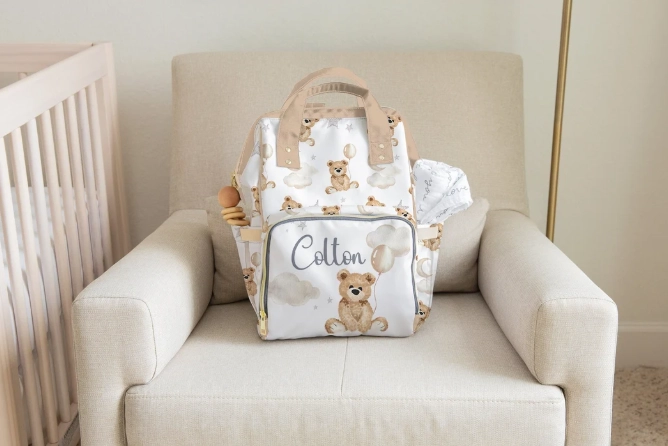 designer diaper backpack