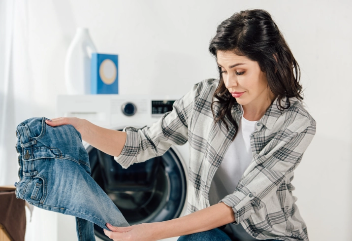 how to shrink Levi's jeans