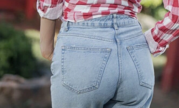 shrink jeans at home