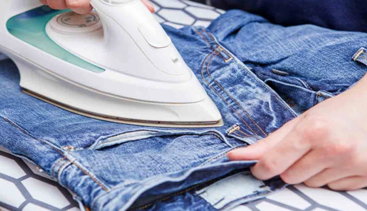 how to shrink jeans permanently
