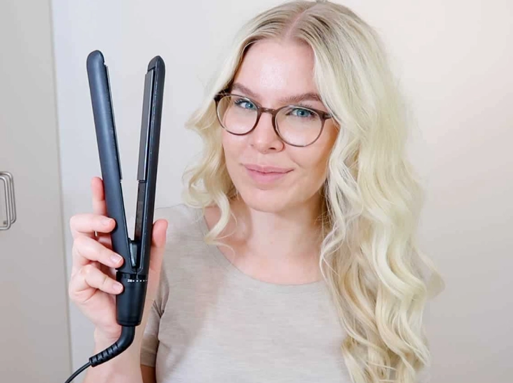 straightener curl tutorial