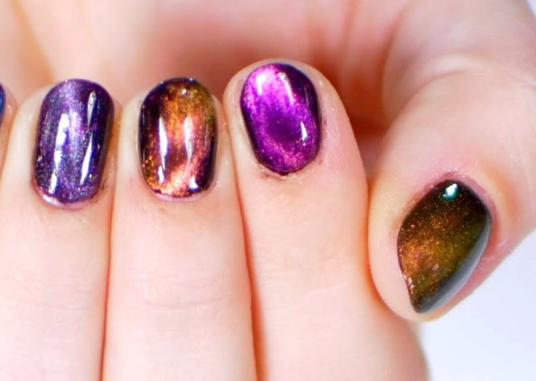 magnetic nail art designs