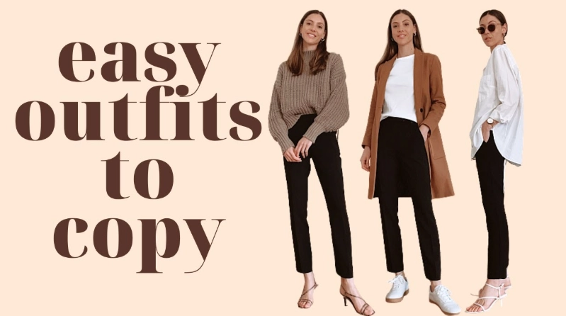 black dress pants women outfit