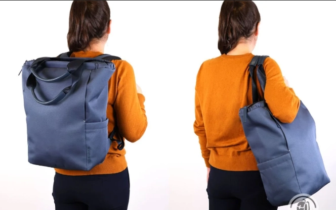 Tote and backpack for school