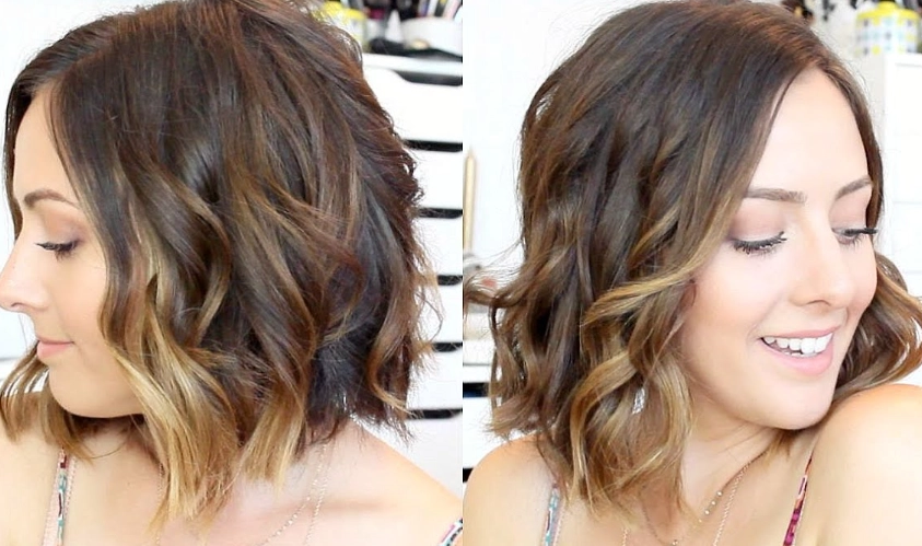 how to curl hair with a straightener