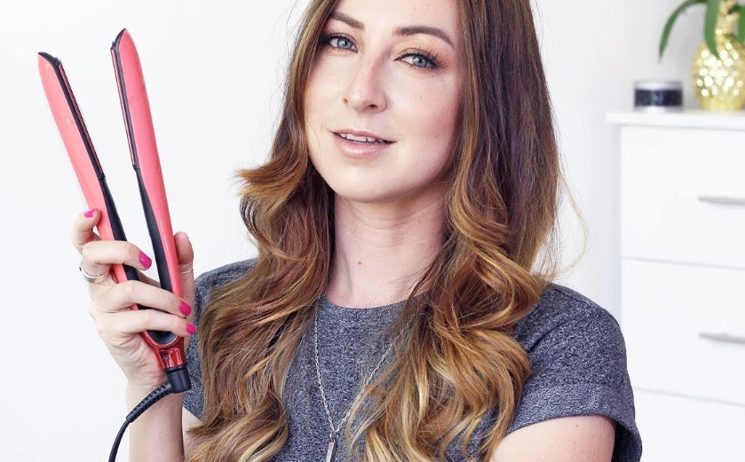 straightener curls tutorial