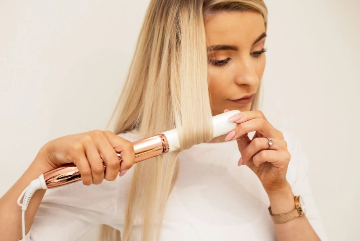 straightener curls tutorial