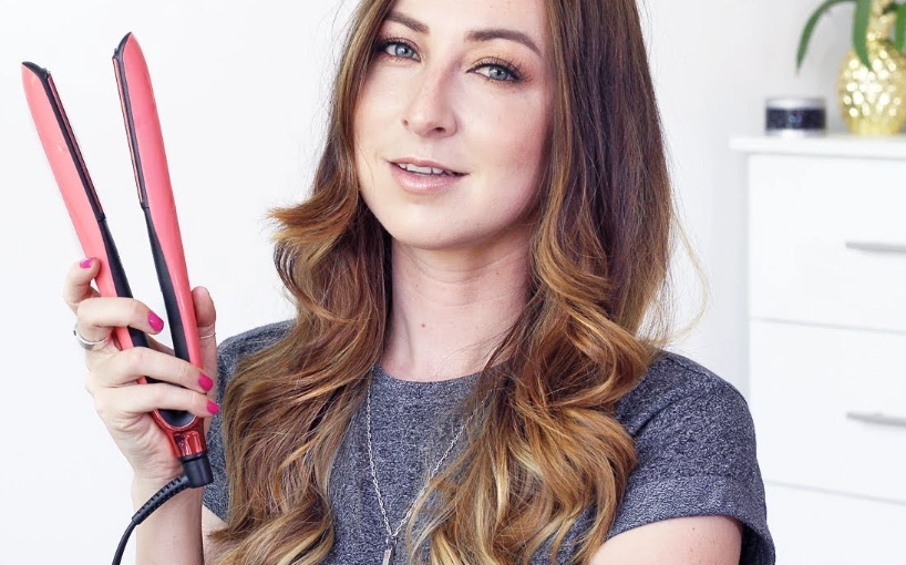 straightener curling tutorial