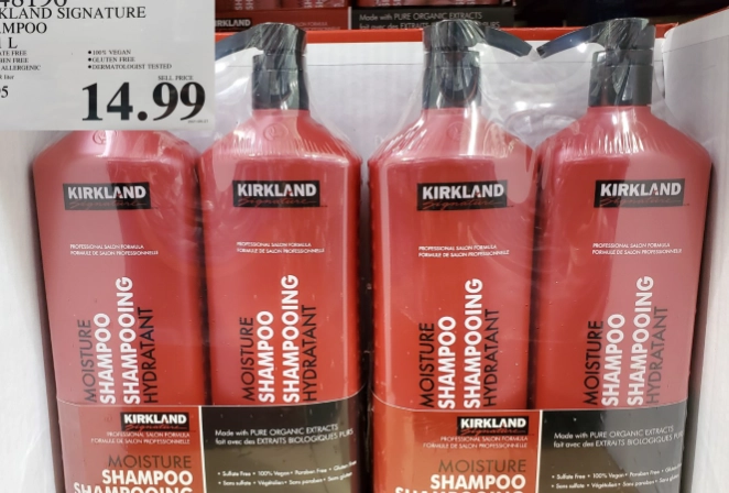 Kirkland shampoo manufacturer
