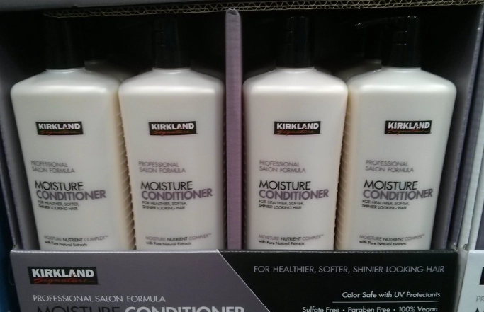 Who makes Kirkland Signature shampoo and conditioner?