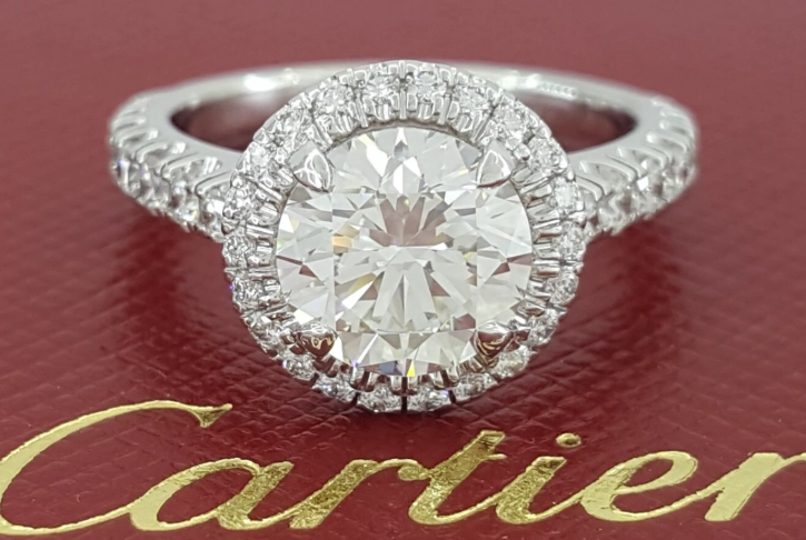 Cartier love ring engagement