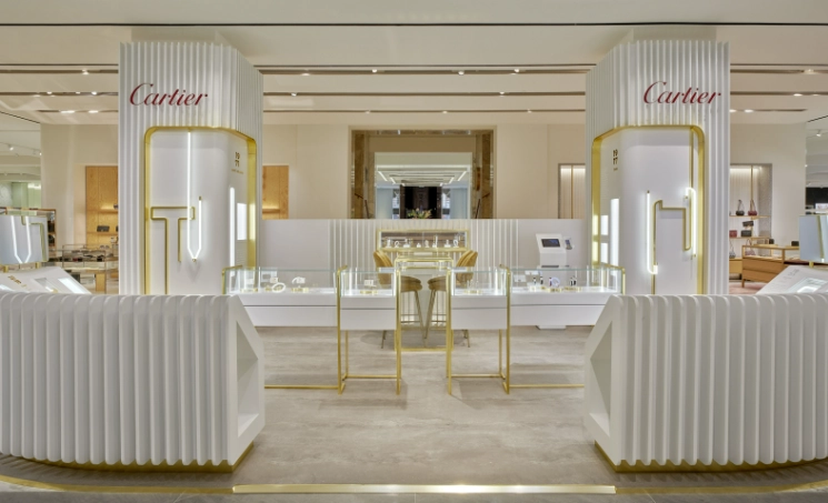 Cartier higher end than Tiffany