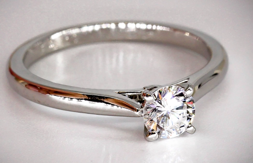 Cartier solitaire engagement ring