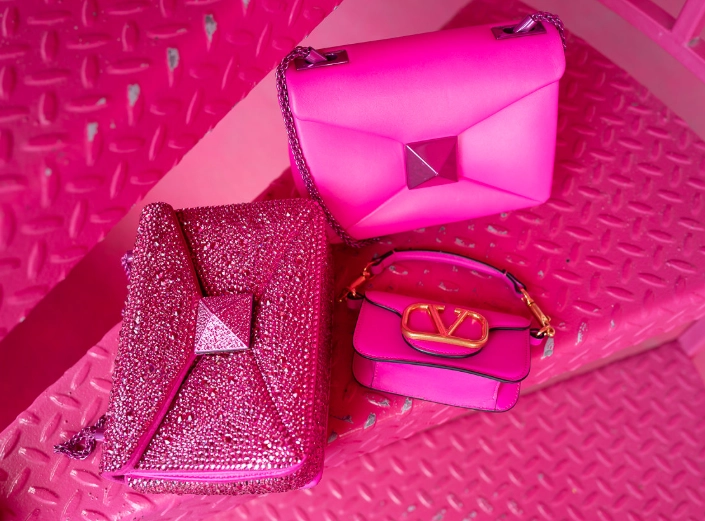 Valentino pink handbag