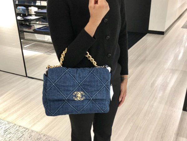 vintage Chanel denim