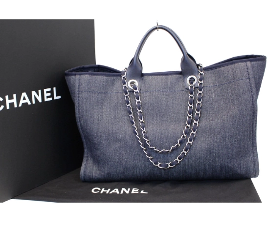 Chanel denim bag