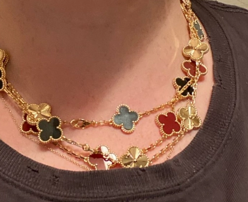 alhambra necklace dupe