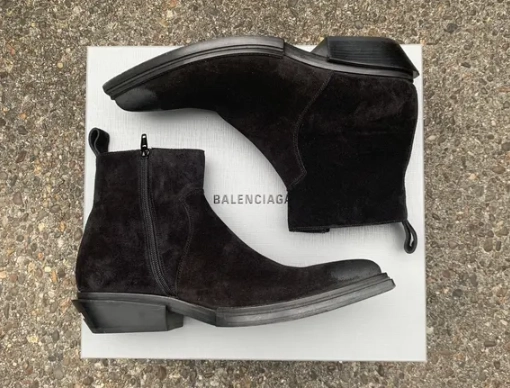 Balenciaga boot care