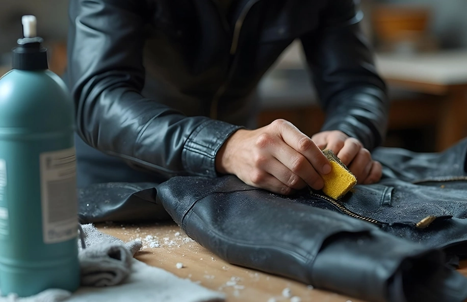 leather jacket care