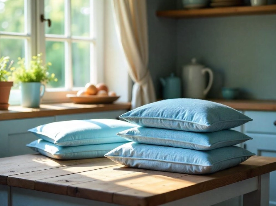 cleaning down pillows