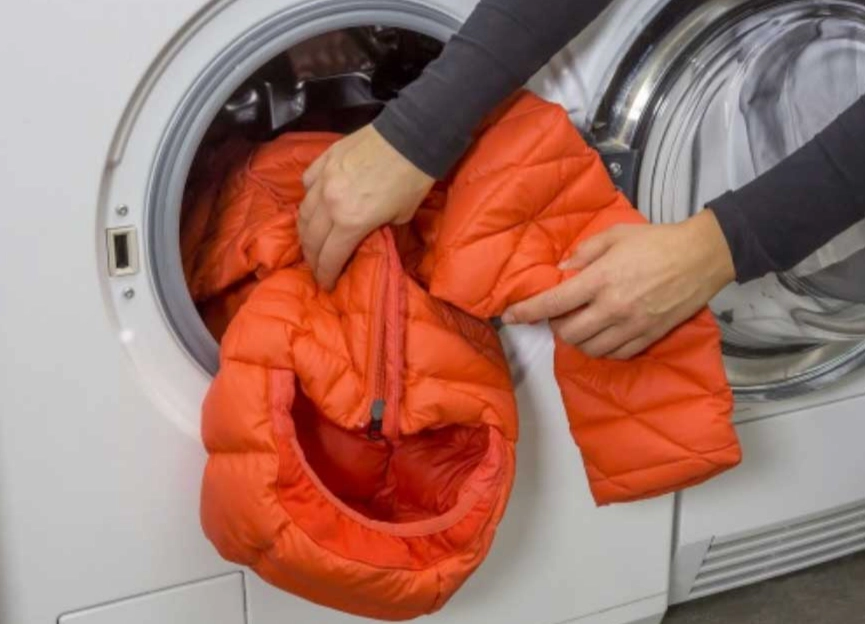 how to wash a down jacket