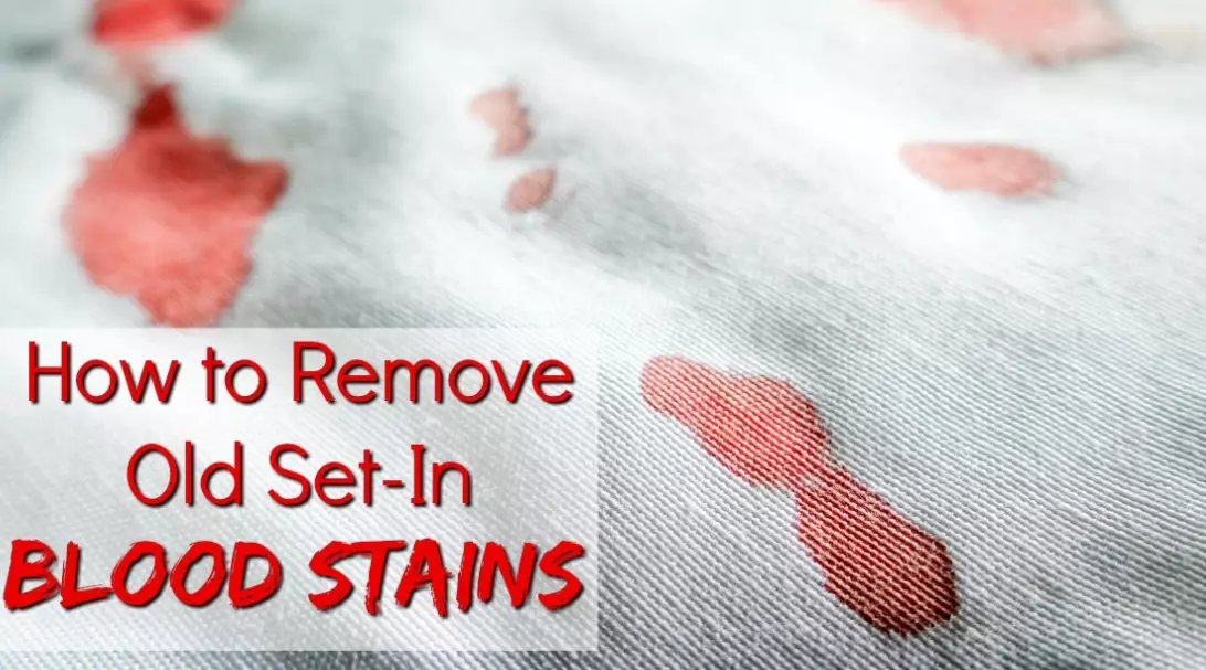 remove blood stains
