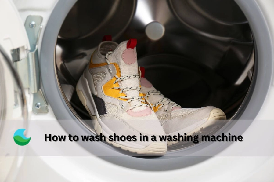 clean sneakers in washer