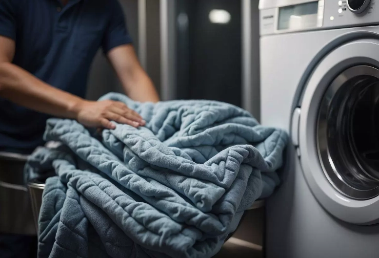 care for weighted blanket