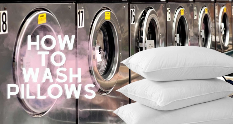 washing pillows at home