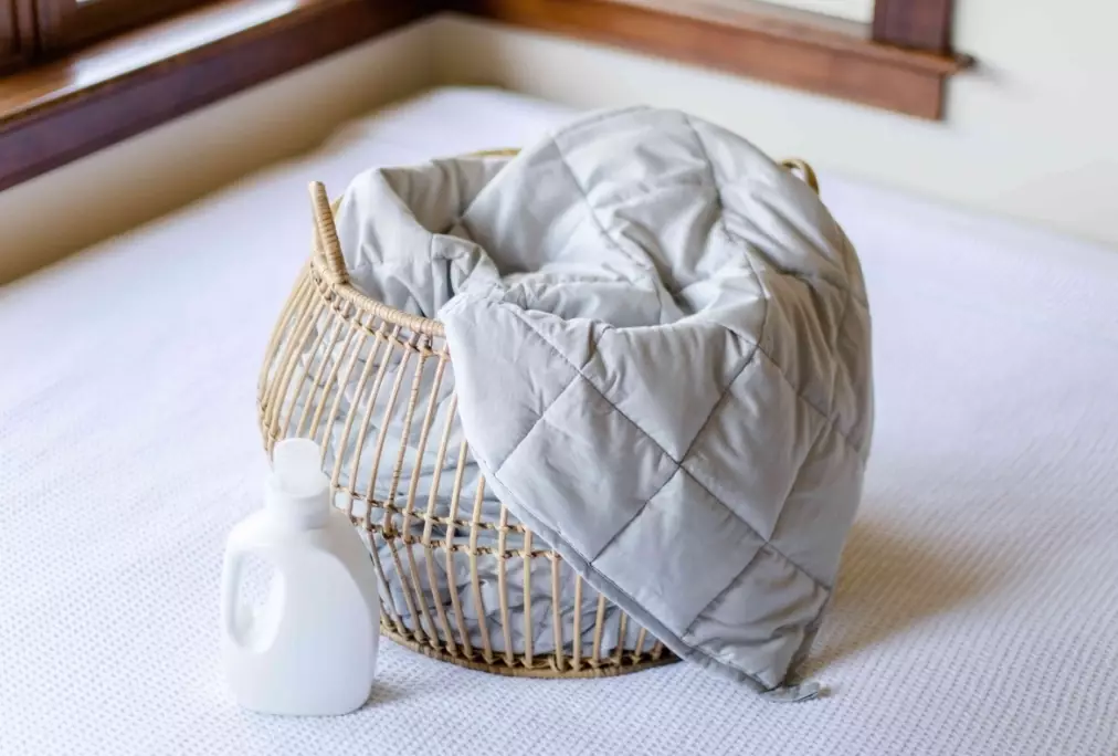 washing weighted blanket