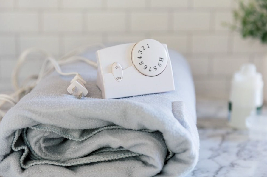 washing heated blanket