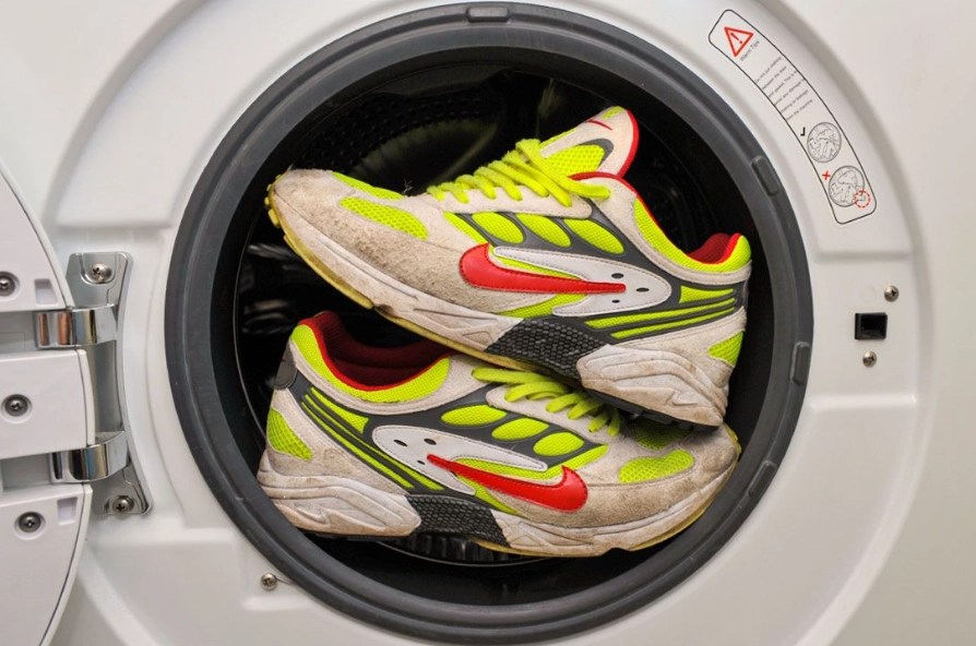 safe shoe washing