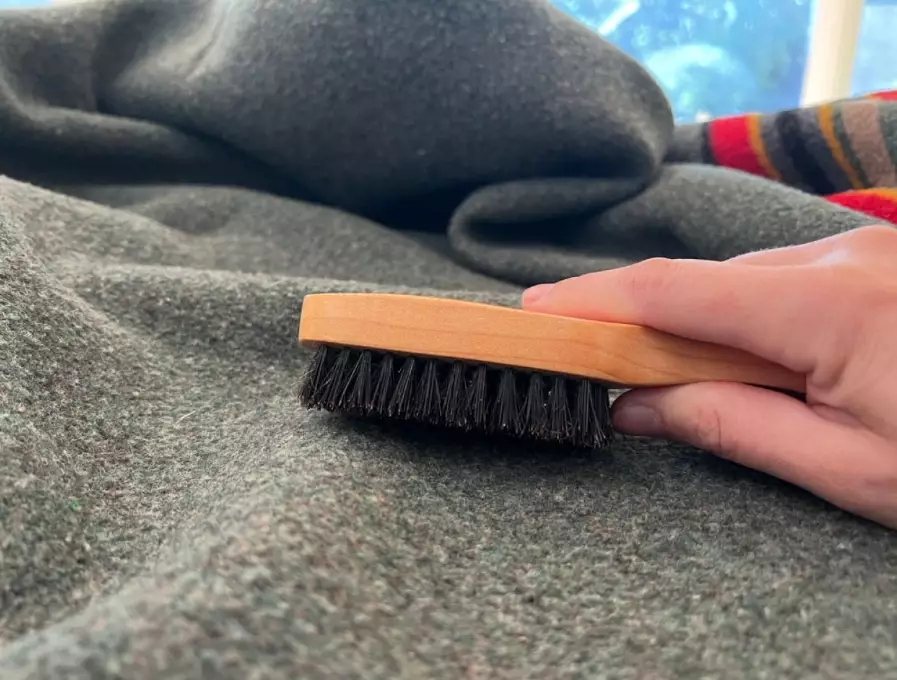 washing wool blanket