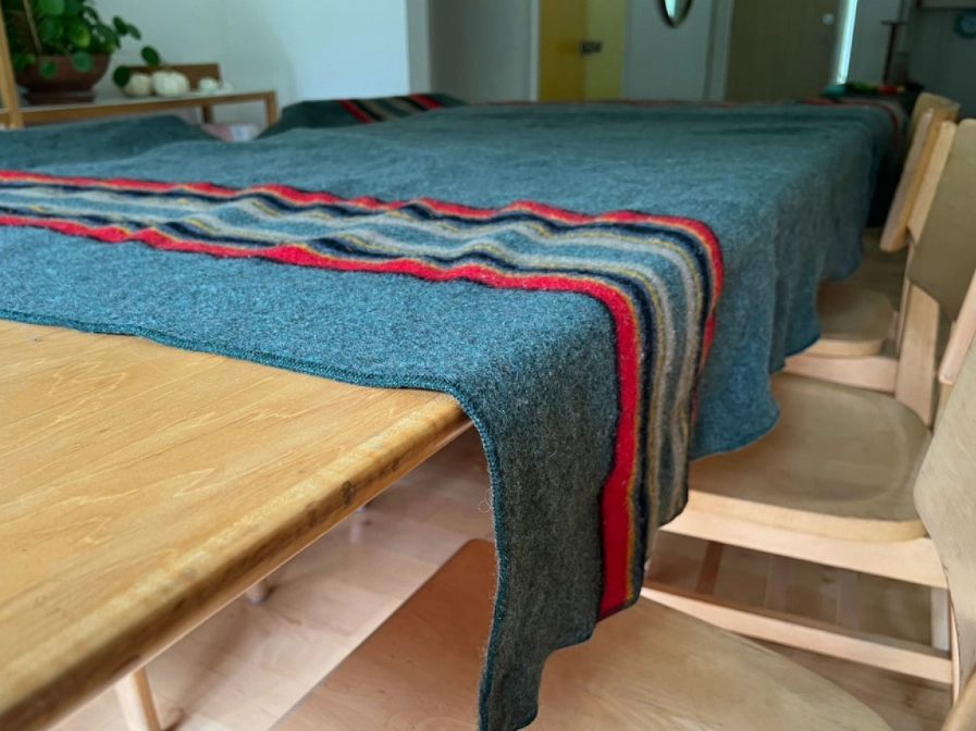 washing wool blanket