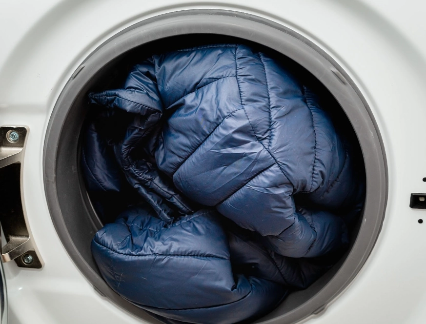 wash down jacket at home