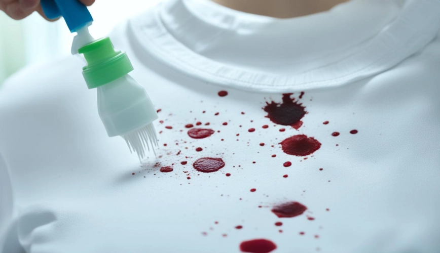 remove blood stains