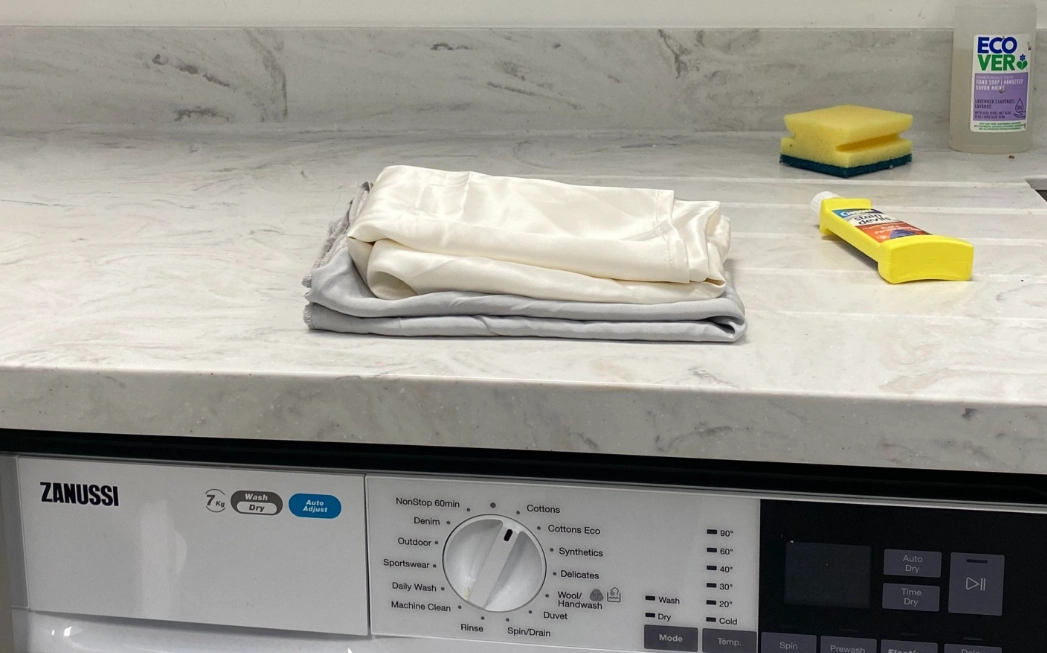 silk pillowcase care