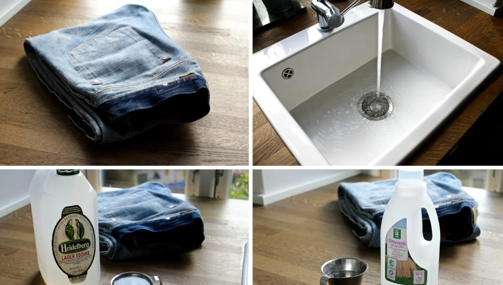 how to wash raw denim
