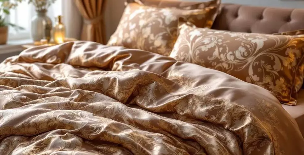 luxury bed sheet fabrics