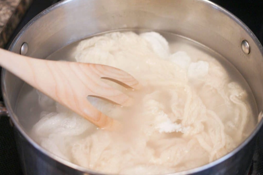 cleaning cheesecloth