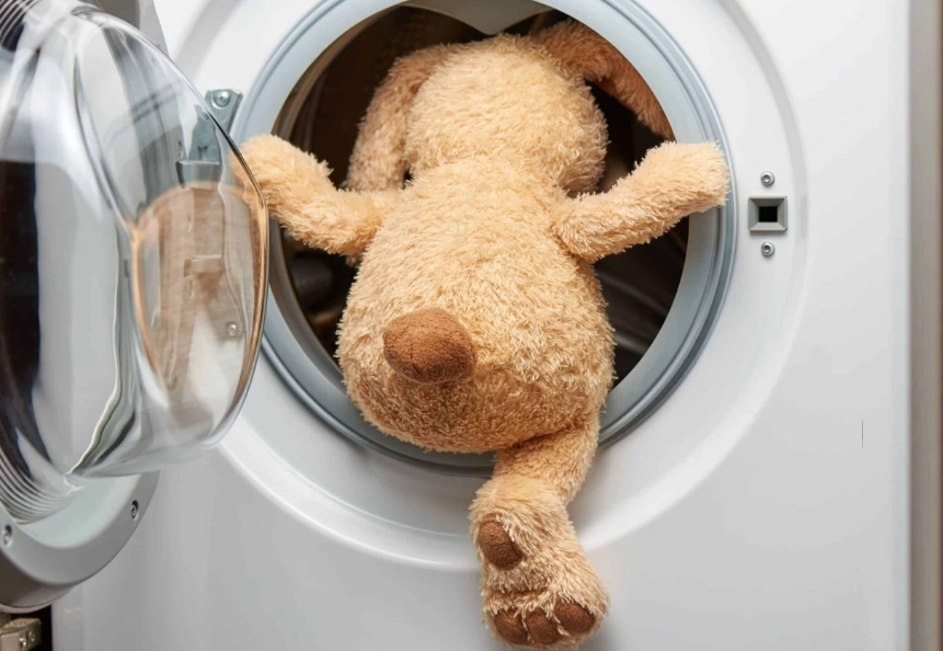 clean plush toys