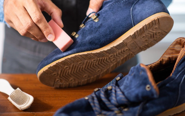 how to clean suede at home