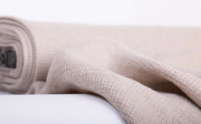 linen waffle weave fabric